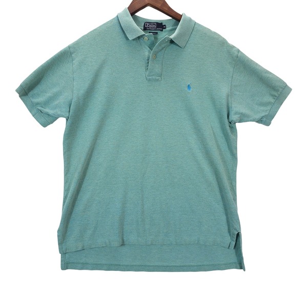 Polo Ralph Lauren Other - Polo Ralph Lauren Polo Shirt Mens M Green Good Vintage Relaxed Cotton Pique Pony